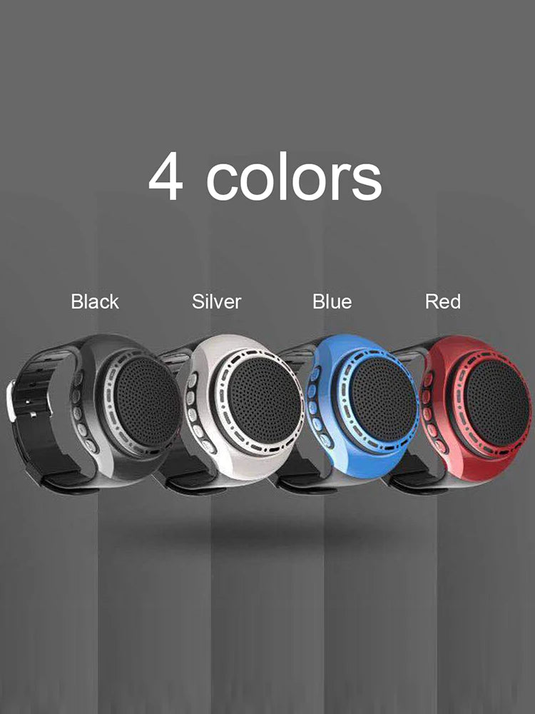 USB Rechargeable Bicycle Audio Portable Wrist Watch Speaker Cool