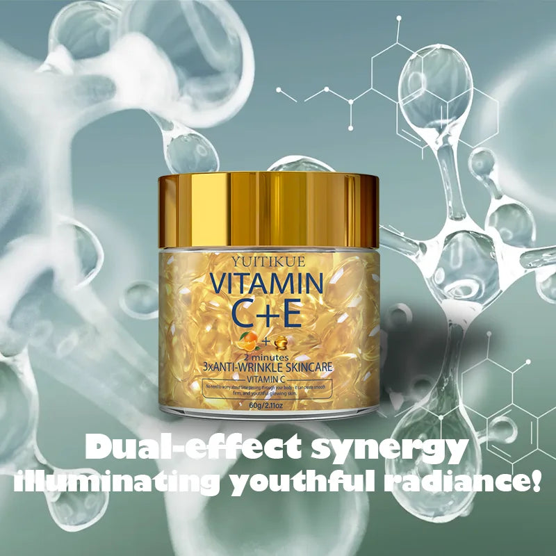 Vitamin C & E Brightening Face Cream – Retinol Niacinamide Moisturizer Brightening Face Cream Zpaxo