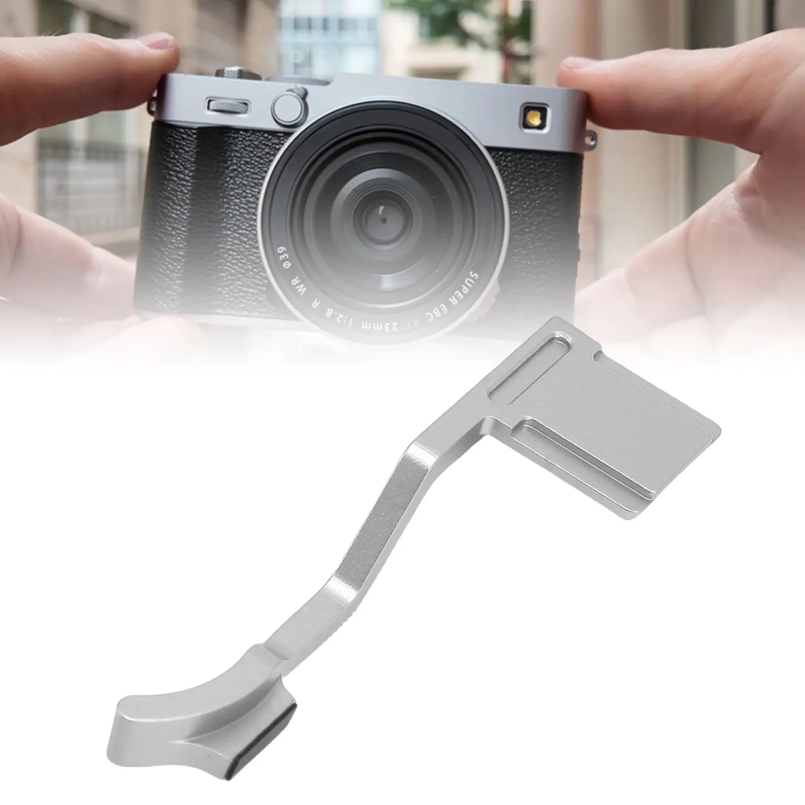 Camera Thumb Support Grip Shoe Cover Hand Ergonomic Fit Aluminum
