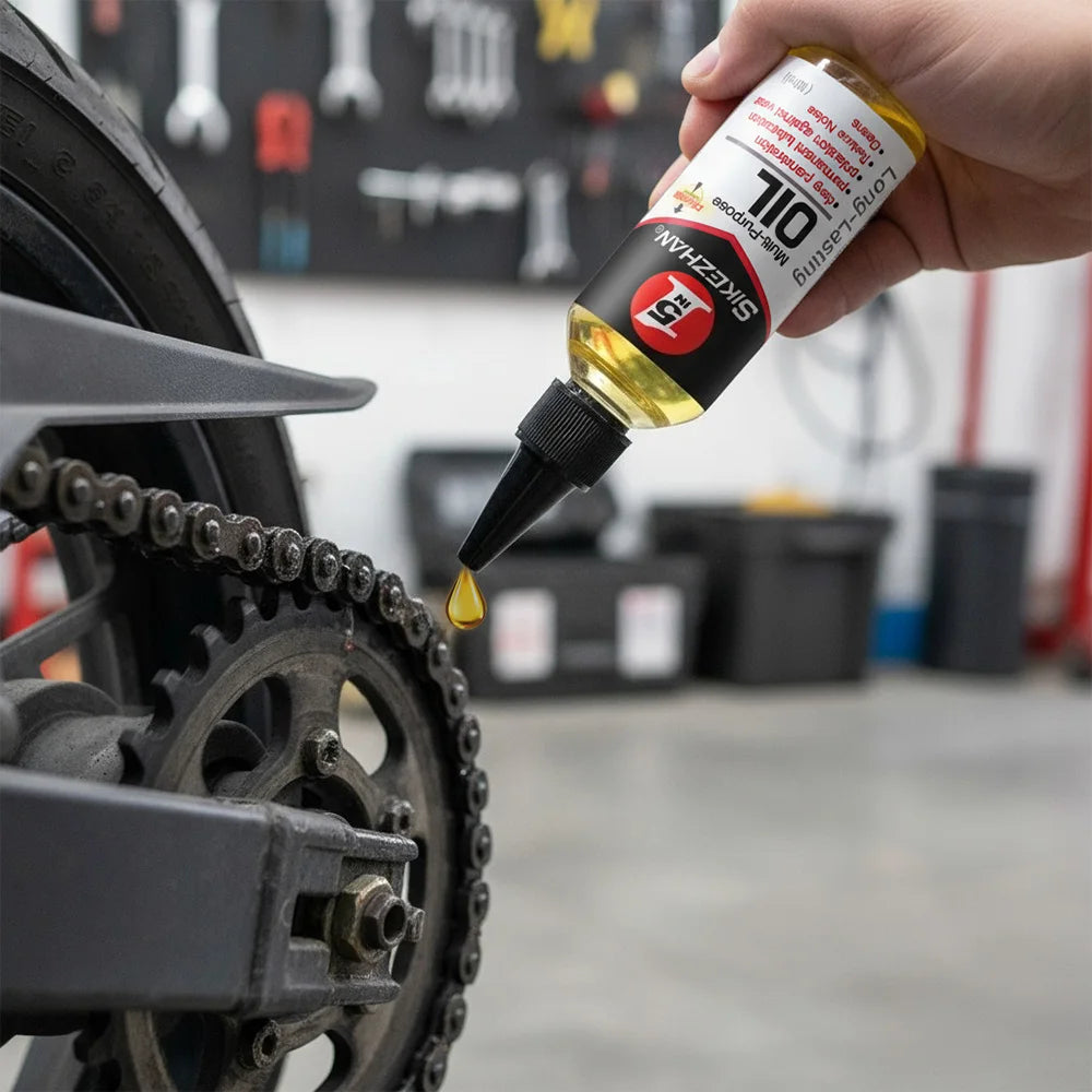100ml High-Performance 5-in-1 Motorcycle Bicycle Special Lubricant MTB Road Bike Mountain Bike Chain Maintenance Lubricant Zpaxo