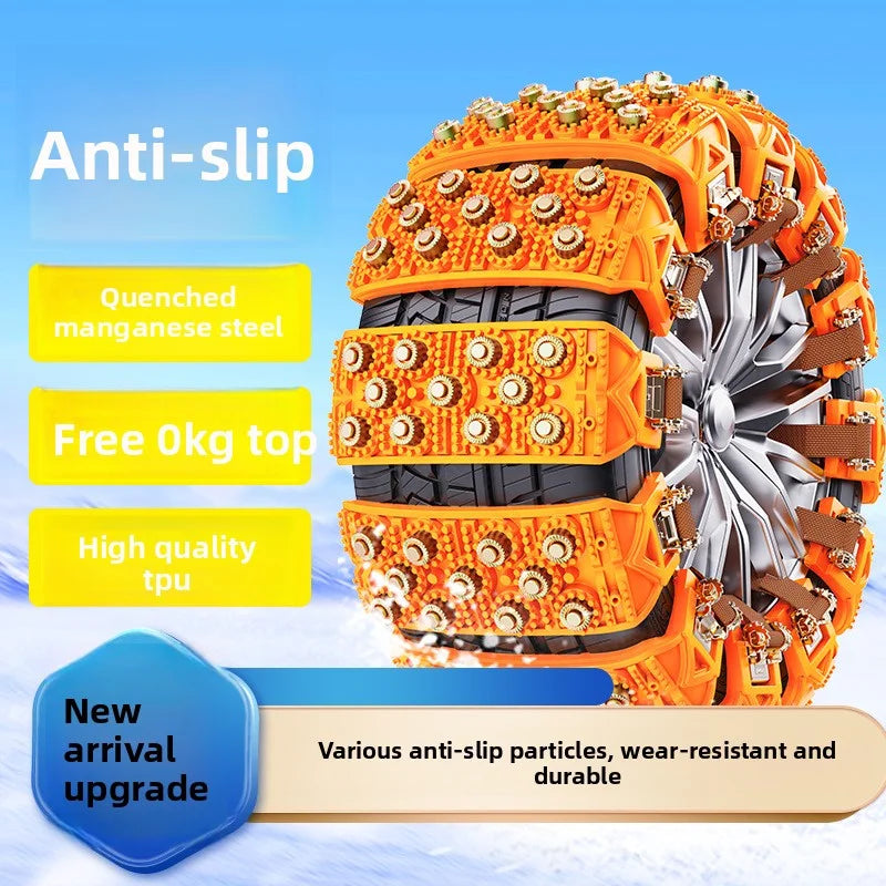 Universal TPU Snow Chains for SUV, Car & Off-Road Vehicles