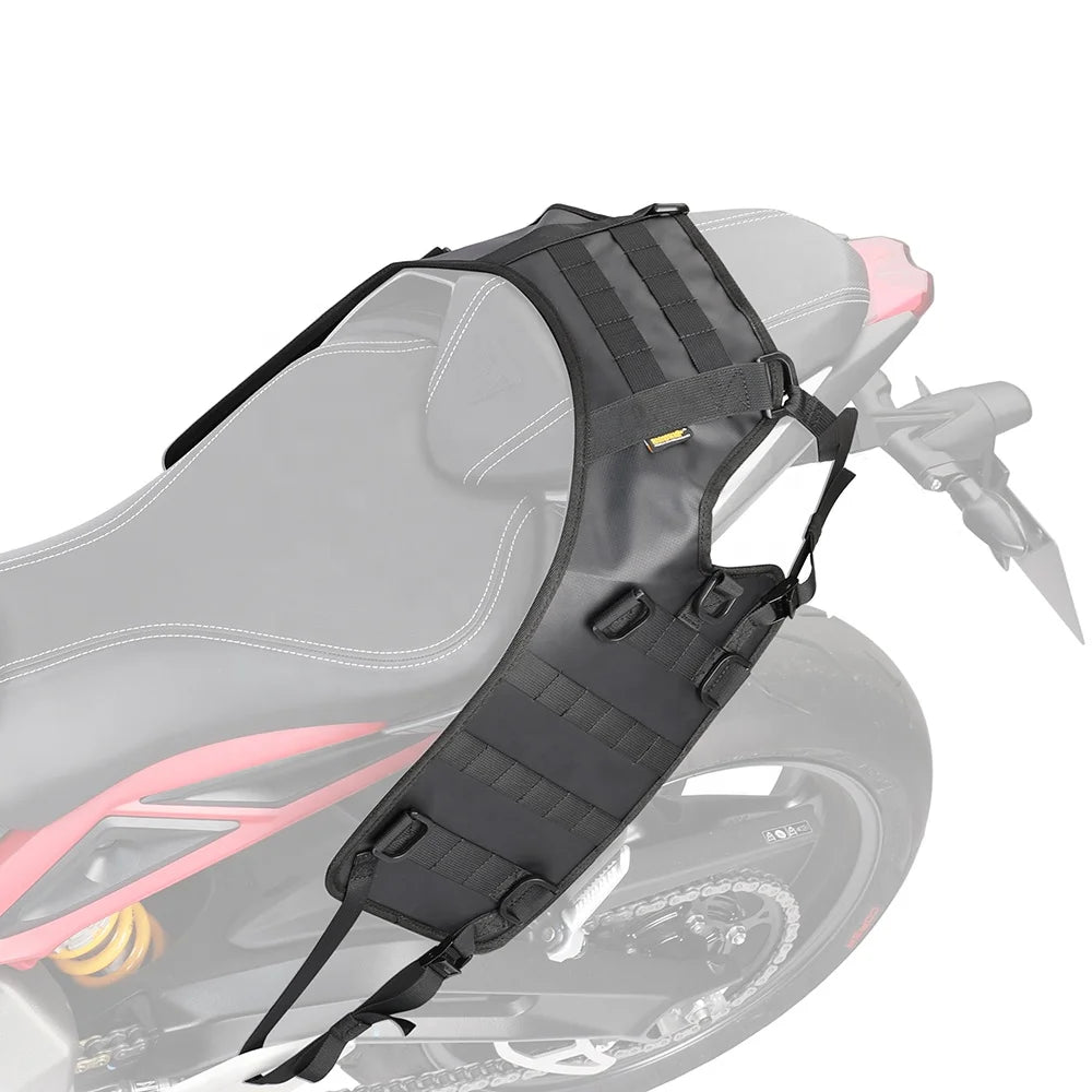 Motorcycle Saddle Bag Base Pad | Universal Tail Rack Install Mat