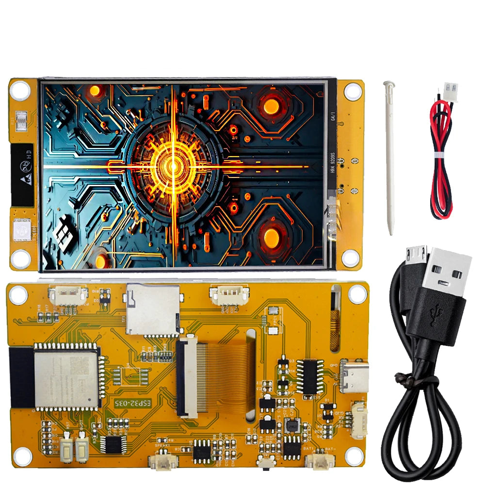 2.4/2.8/3.5 inch TFT with ESP32 TYPE-C WIFI Bluetooth Development Board Screen ST7789 ST7796U With touch for arduino Zpaxo