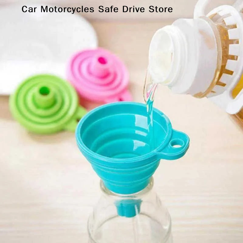 MSilicone Collapsible Funnel Food Grade Space Saving Design