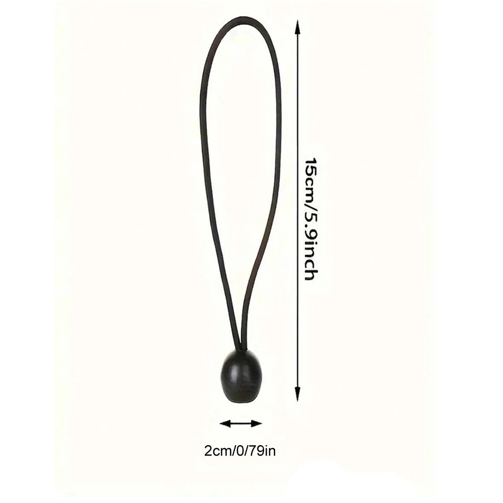 5/10/50/100Pcs Outdoor Elastic Ball Rope Ball Bungee for Camping Tent Cargo Heavy Duty Tarp Zpaxo
