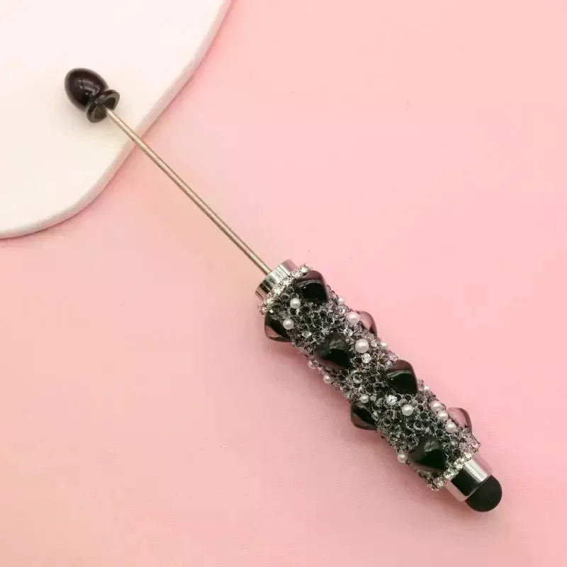 Creative Bead Ballpoint Pen Capacitive Touch Writing Multifunctional Ballpoint Pens Office Study Supplies Touch Screen Pen Gift Zpaxo
