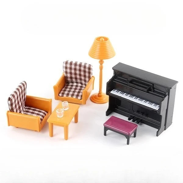 1 12 Dollhouse Miniature Furniture DIY Toy Forest Family Boys Girls Zpaxo 09