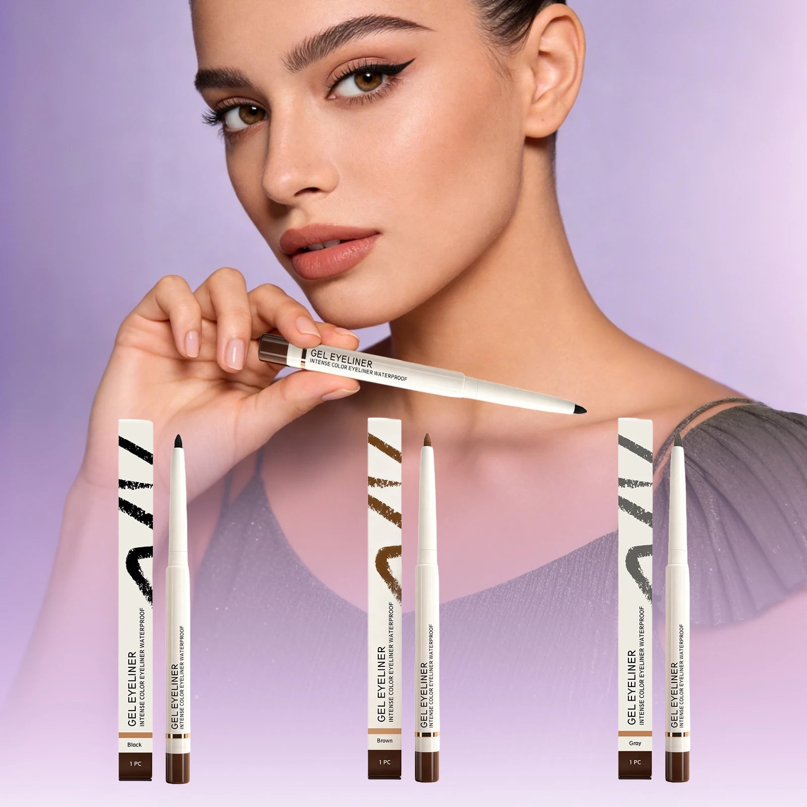 Waterproof Matte Eyeliner Pencil – Long-Lasting & Quick Dry Eyeliner Pencil Zpaxo