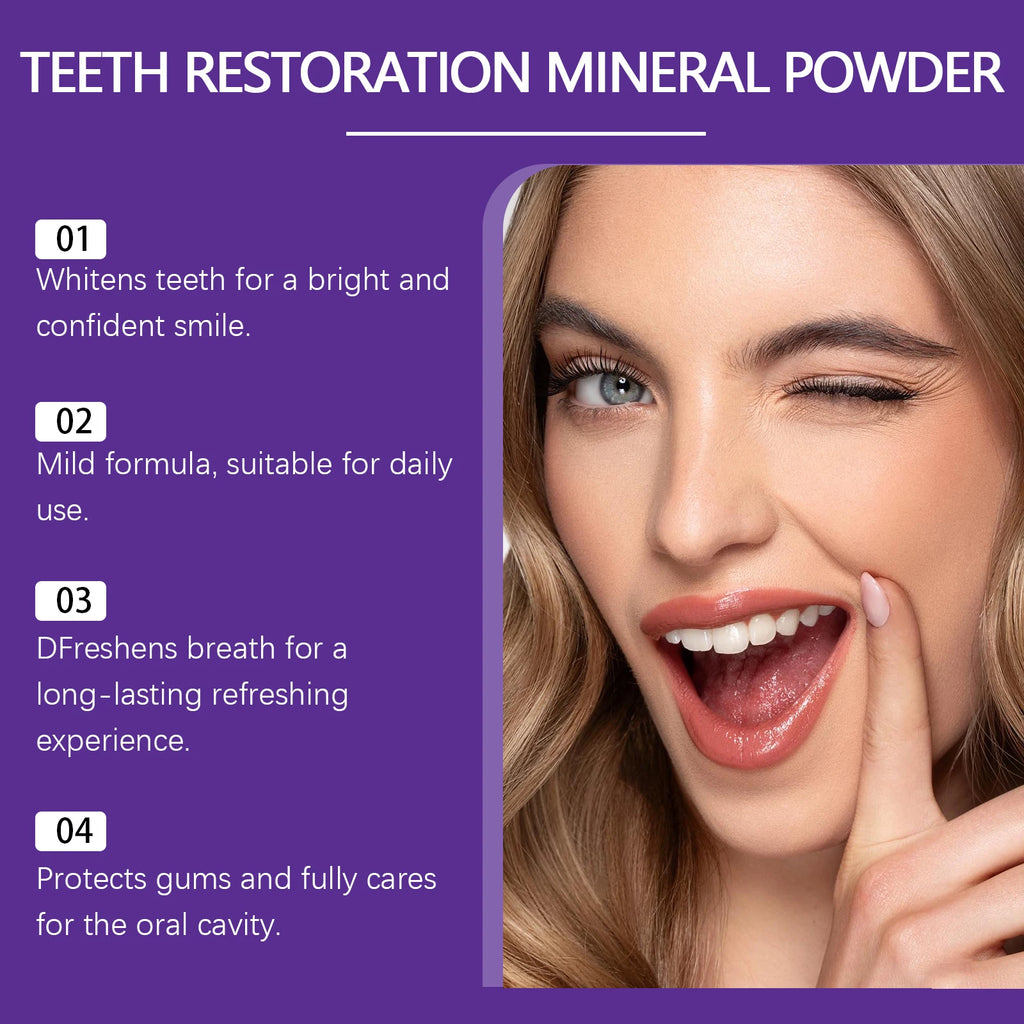Oralhoe Purple Mineral Whitening Toothpaste – Stain Remover Whitening Toothpaste Zpaxo