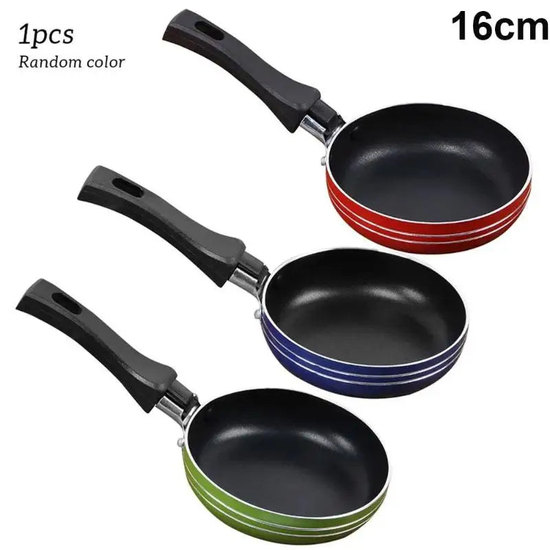 Kitchen Cookware Home Use Egg Frying Pan Random Mini Non-stick Steel Zpaxo A3