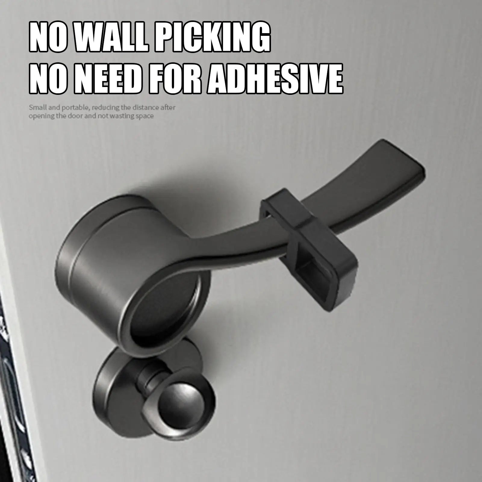Silicone Door Stopper Protective Handle Outdoor Portable Noise