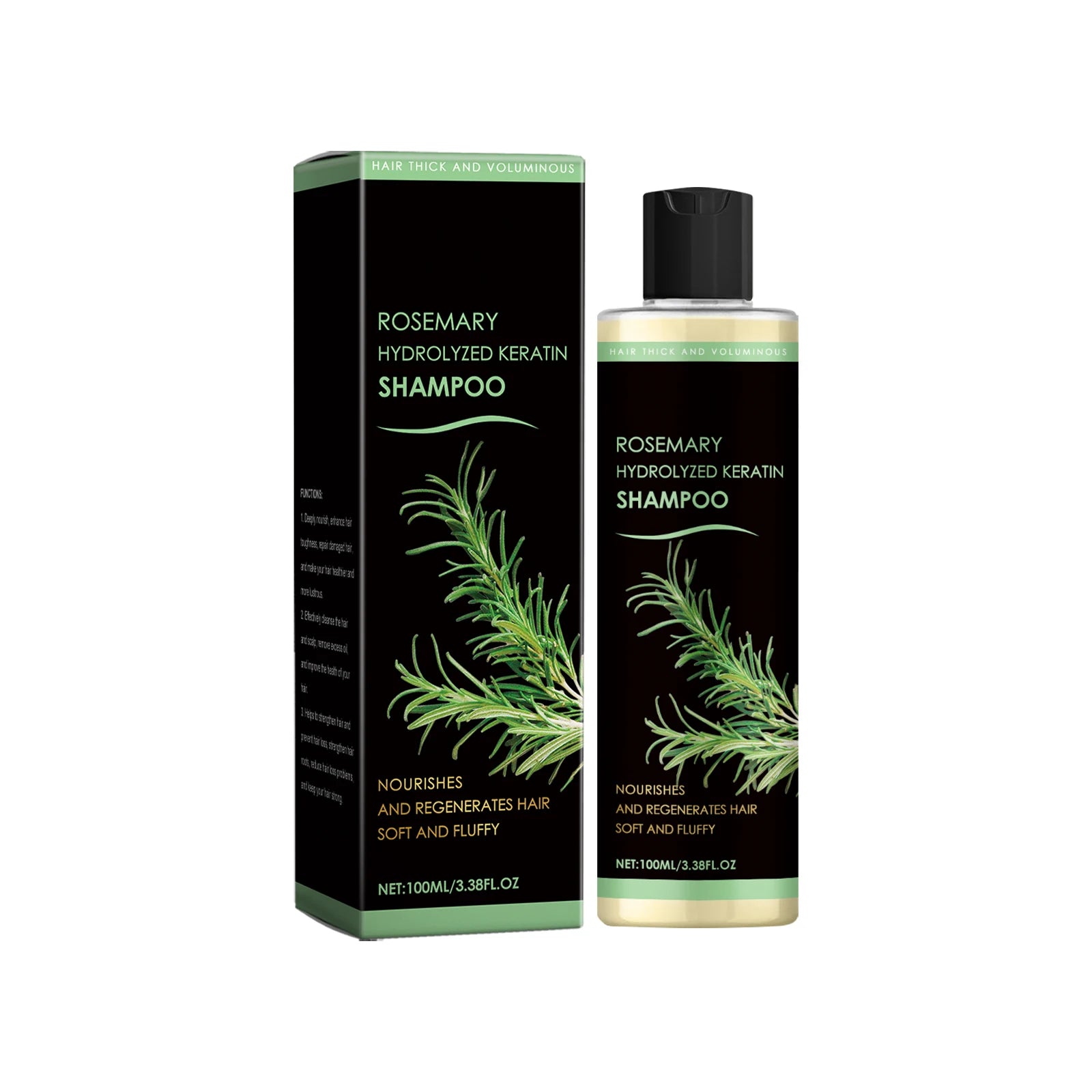 Rosemary Dense Hair Shampoo – Nourishing, Oil-Control & Anti Hair Loss Hair Care Shampoo Zpaxo 100ml 1