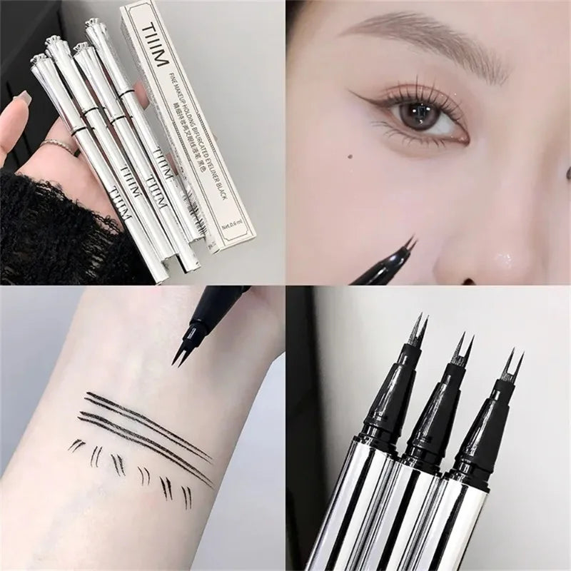 Waterproof Wild Eyebrow Pen 2 4Point Head Natural Brow Makeup