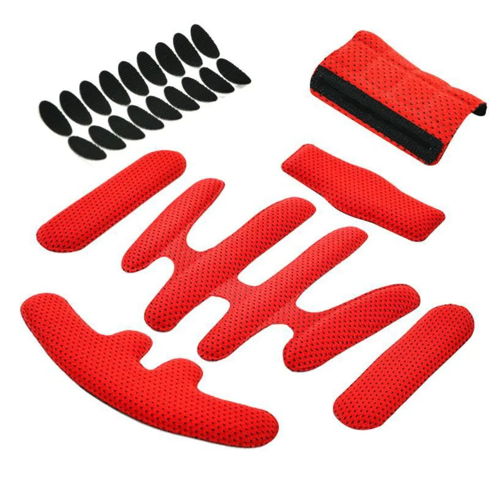 Easy Washable Helmet Padding Kits Quick-drying Sponge Helmet Inner Padding Stability Comfort for 1 Set Zpaxo