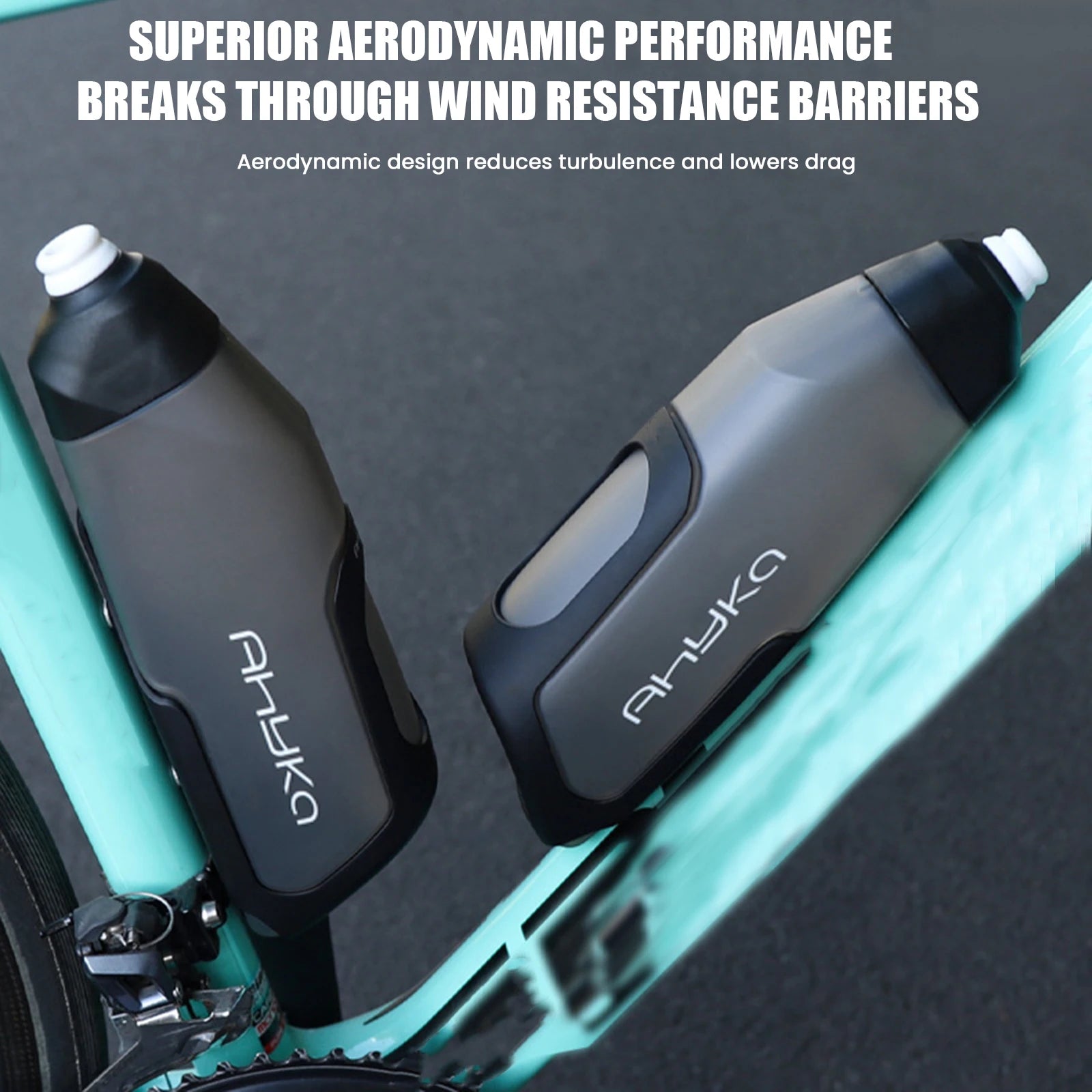 Bicycle Aerodynamic Water Bottle Bracket Bike Cycling Biking Fitness