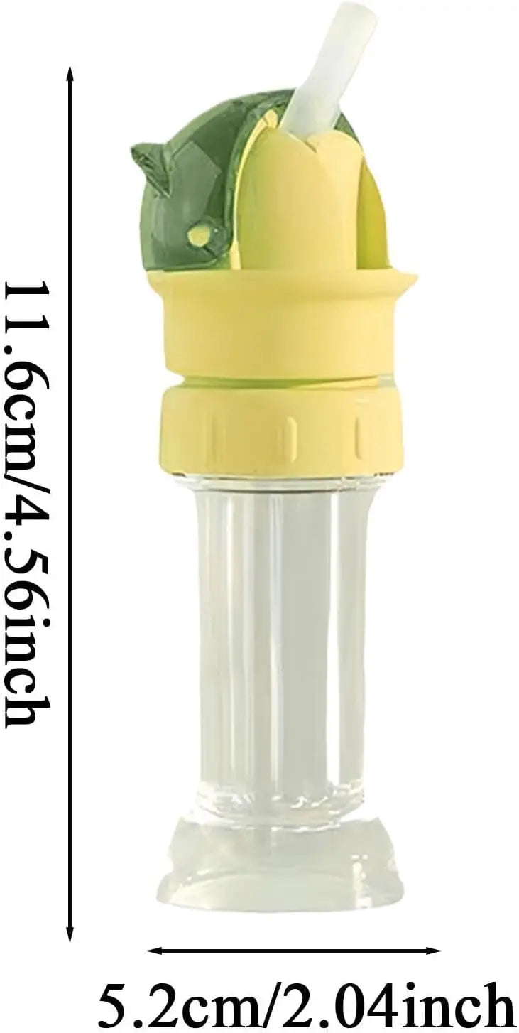 Baby-friendly Universal Straw Lid Includes Converter Water Bottles