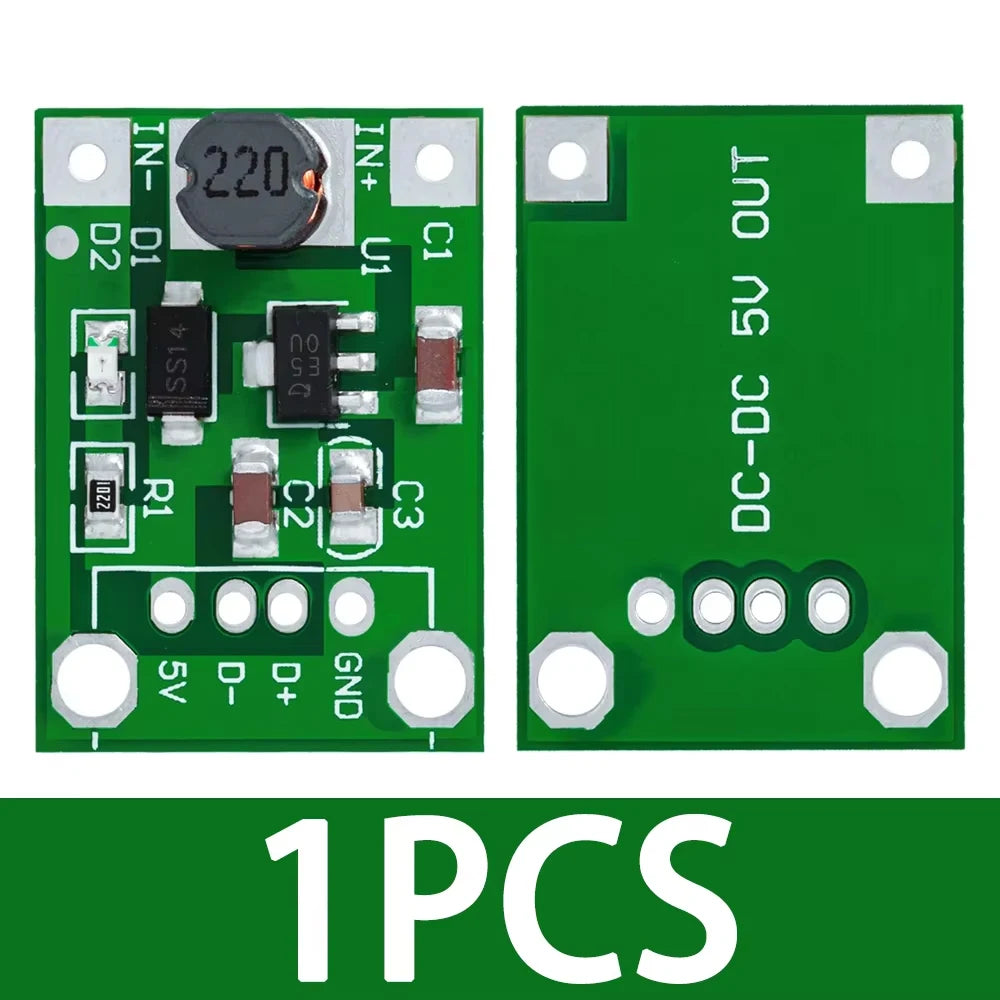 1.5V-5V to 5V DC-DC Boost Module – 600mA 93% High Efficiency Mini Converter for Arduino DIY Zpaxo 1PC