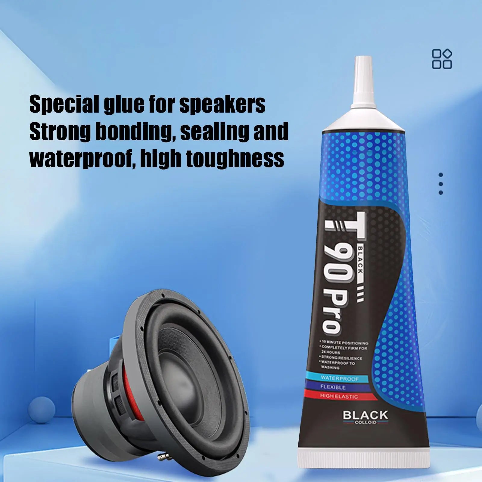 Speaker Repair Glue Performance Adhesive Dust Caps Cone Edge Bonding