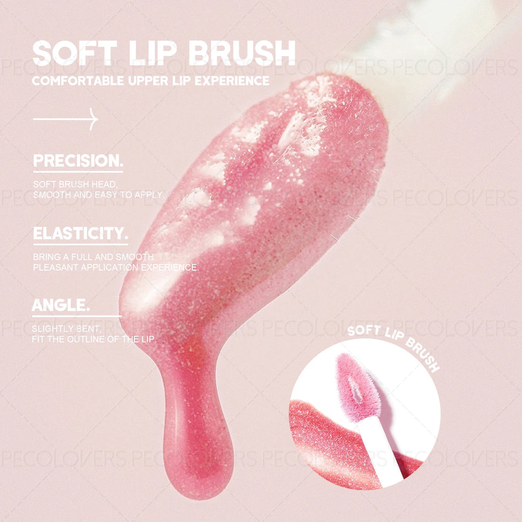 Glitter Mirror Pearl Lip Gloss Waterproof Lasting Plumping Liquid Lipstick Moisturizing Shine Lip Glaze Lips Makeup Cosmetics Zpaxo