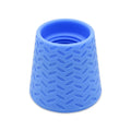 Silicone Pet Shower Head Kettle Shower Head Universal Water Bottle Shower Cap Shower Cleaning Supplies Dog Shower Spray Zpaxo Blue