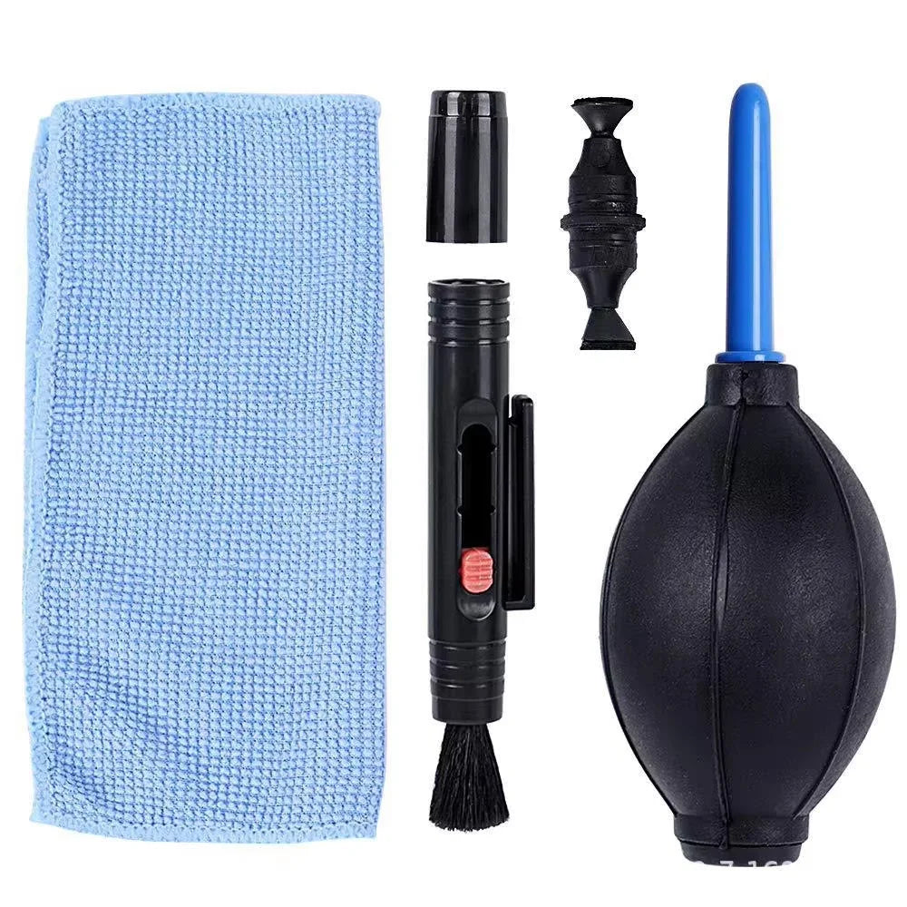 7 in 1 Camera Lens Cleaning Set 120ml Liquid Air Blower Sensor Cleaning Swab Microfiber Cloth Brush Tools for Mirrorless DSLR Zpaxo Small Kit