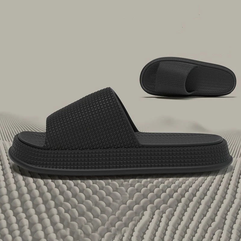 Summer Fashion Slippers Men EVA Soft Sole Non-slip Slides Indoor