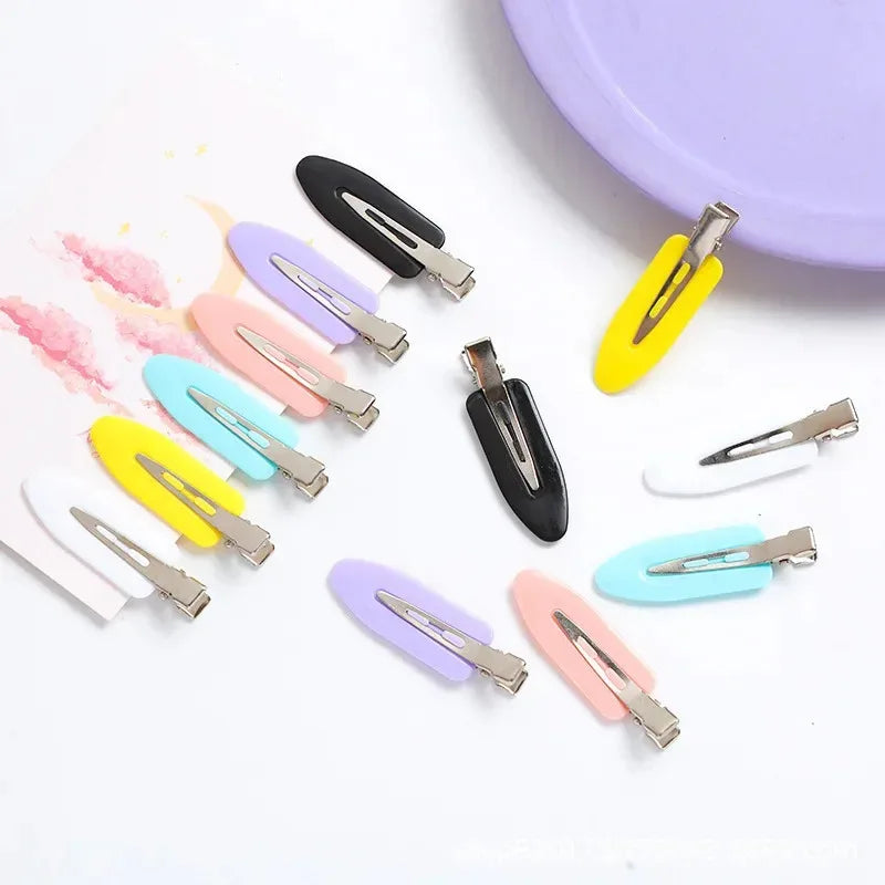No-Bend Seamless Hair Clips – Side Bang Barrettes 4/8/12 Pack