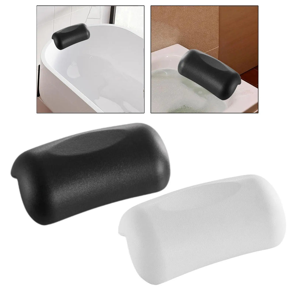 Bathtub Pillow Extra SPA Thick Ergonomic Headrest Soft Bath Pillow for Tub for Head Bathroom Essentials Neck Hot Tubs Shoulder Zpaxo