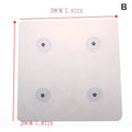 ▶Desktop LED LCD Monitor Holder Arm Extension VESA Adapter Fixing Fixed Bracket Display Bracket No Mounting Hole Zpaxo 20X20CM