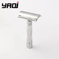 Yaqi Cerberus Stainless Steel Safety Razor | 0.65mm Blade Gap Safety Razor Zpaxo RAASS2478