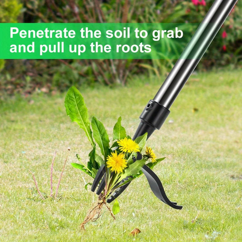 4-Claw Weed Tool Head Professional Root Extractor Tough Garden Weeds