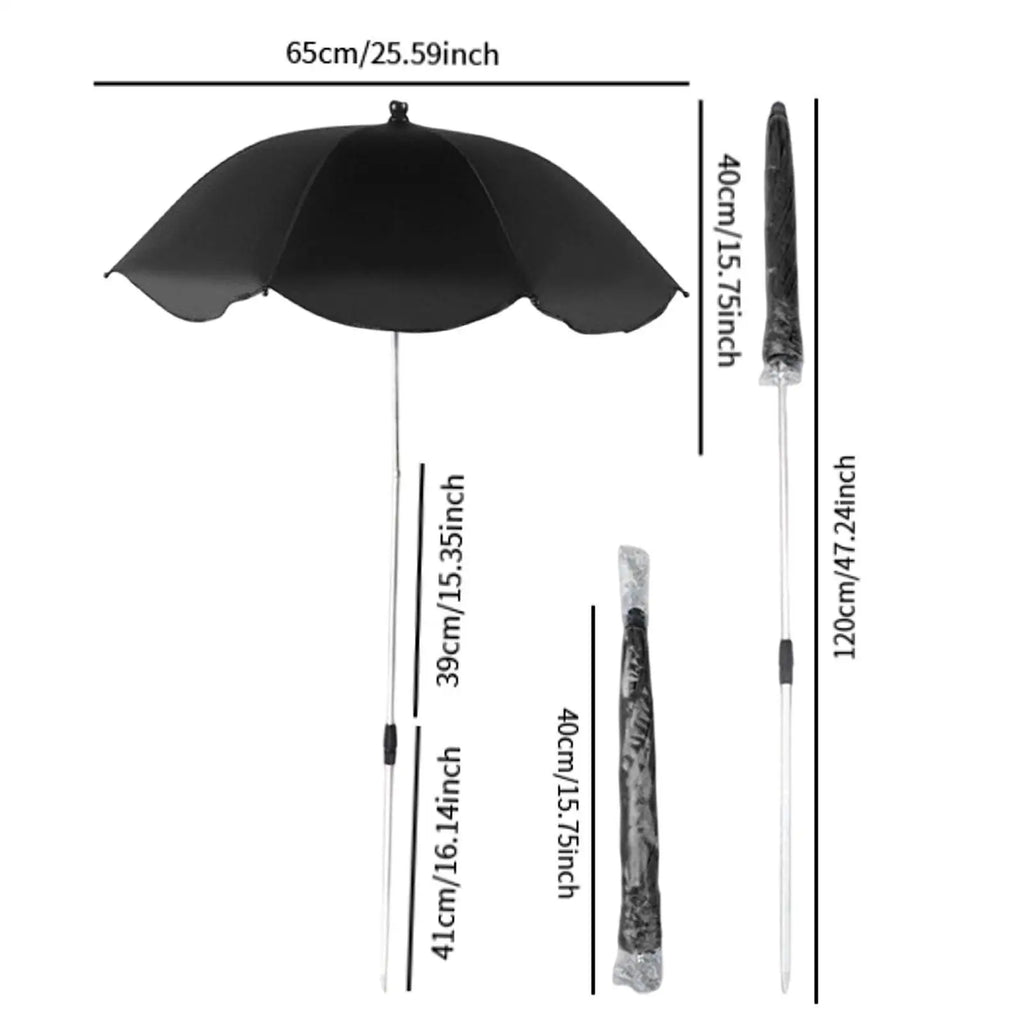 Plant Umbrella Easy Installation Multipurpose Reusable Decor Lightweight Zpaxo