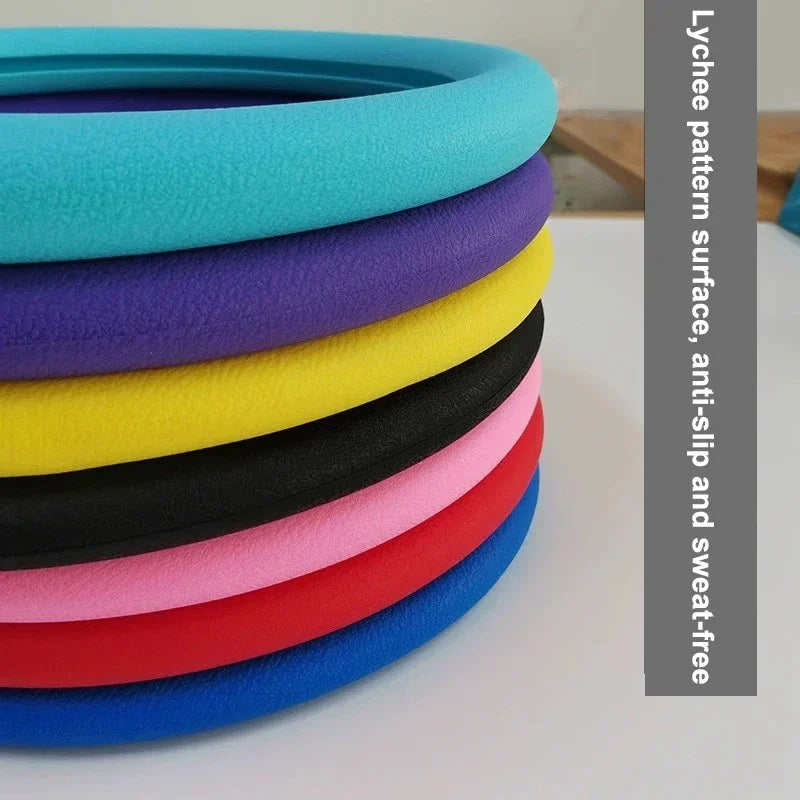 Soft Silicone Car Steering Wheel Cover – Anti-Slip & Odorless