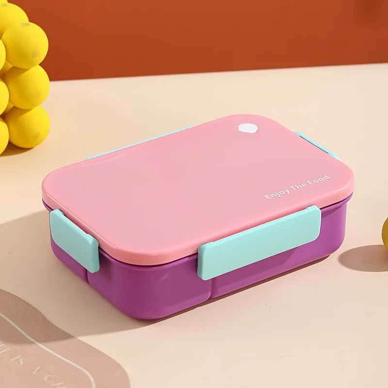 Portable divided lunch box Sealed and leak-proof for picnic/hiking/camping, a delicious storage box for camping and picnic Zpaxo