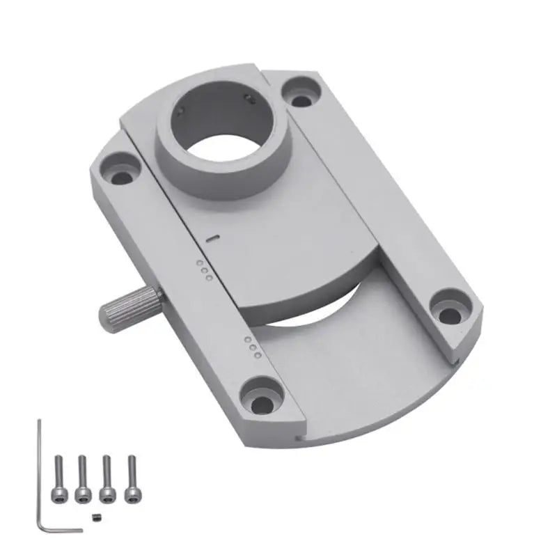 652F Aluminum Alloy Conversion Arm Dedicated Parts Metal Fixing Plate Inner Hole 20mm Zpaxo