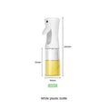 1PCS Black Transparent Kitchen Oil Bottle Cooking Oil Spray Olive Oil Bottle Fitness Barbecue Spray Oil Dispenser Household Zpaxo white 200ML