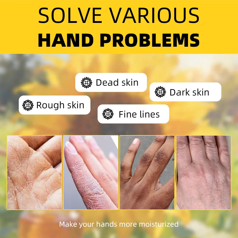 Bee Venom Milk Exfoliating Hand Wax Mask 60g | Peel & Firm Hand Wax Mask Zpaxo