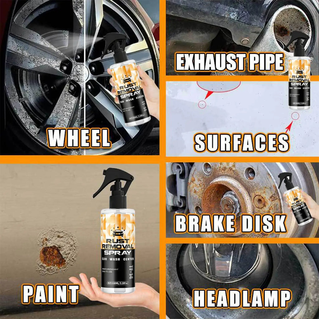 Rust Remover Spray Metal Powerful Long Lasting Deep Cleaning