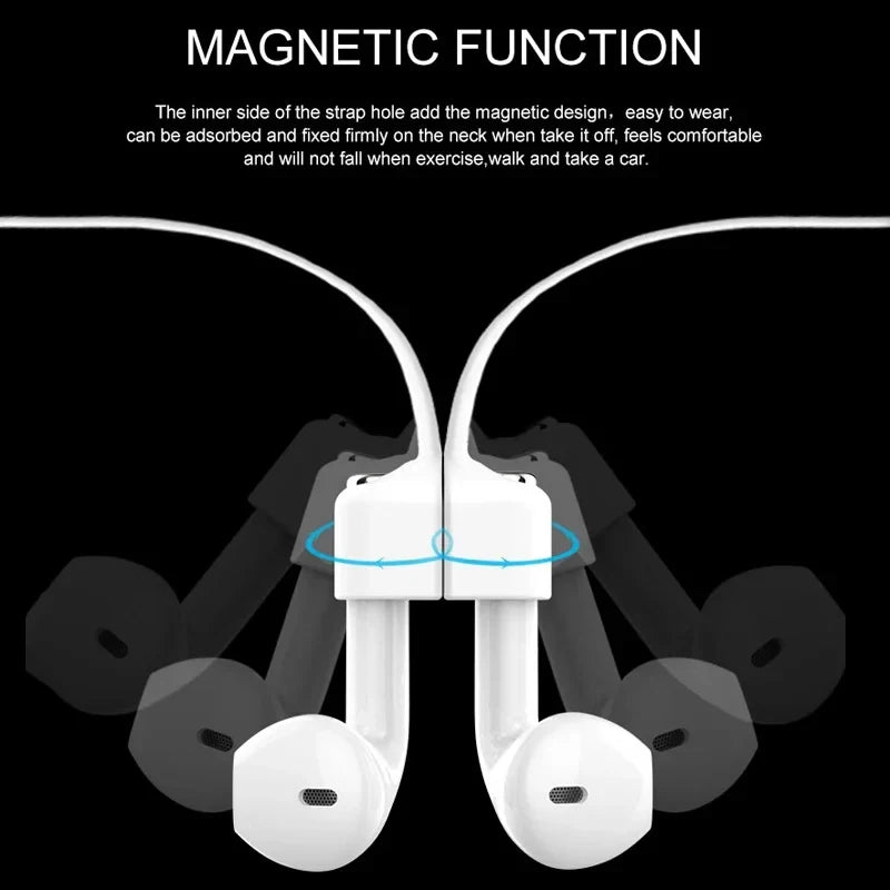 Silicone Anti-Lost Strap for AirPods 1/2/3 & TWS Earbuds