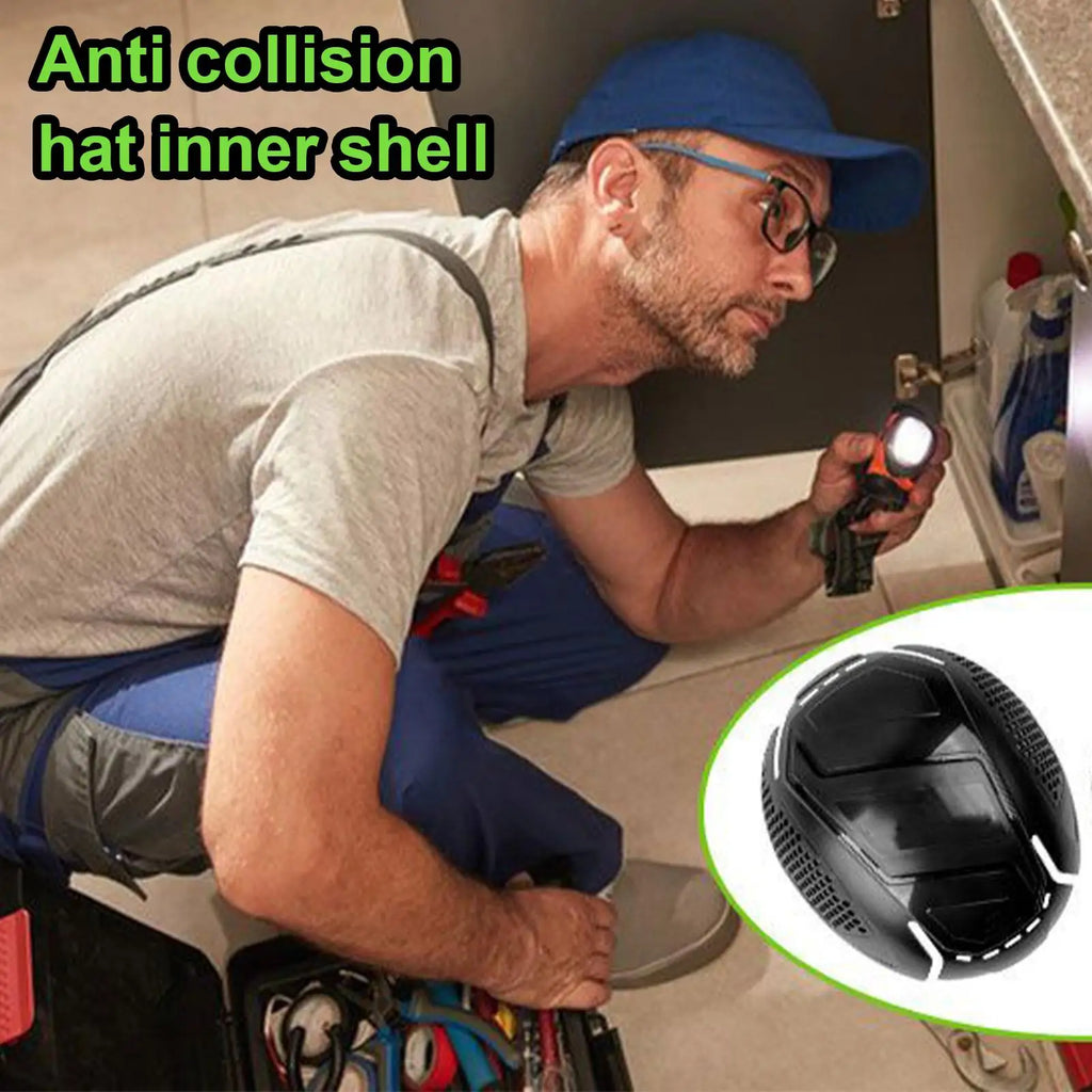 Hard Hat Insert Breathable Safety Bump Helmet Hard Caps Accessories for Inside Work Training Outdoor Sports Ball Games Zpaxo
