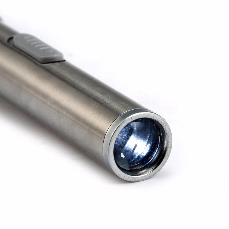 ESMARTER Mini LED Pen Light USB Rechargeable Pocket Flashlight