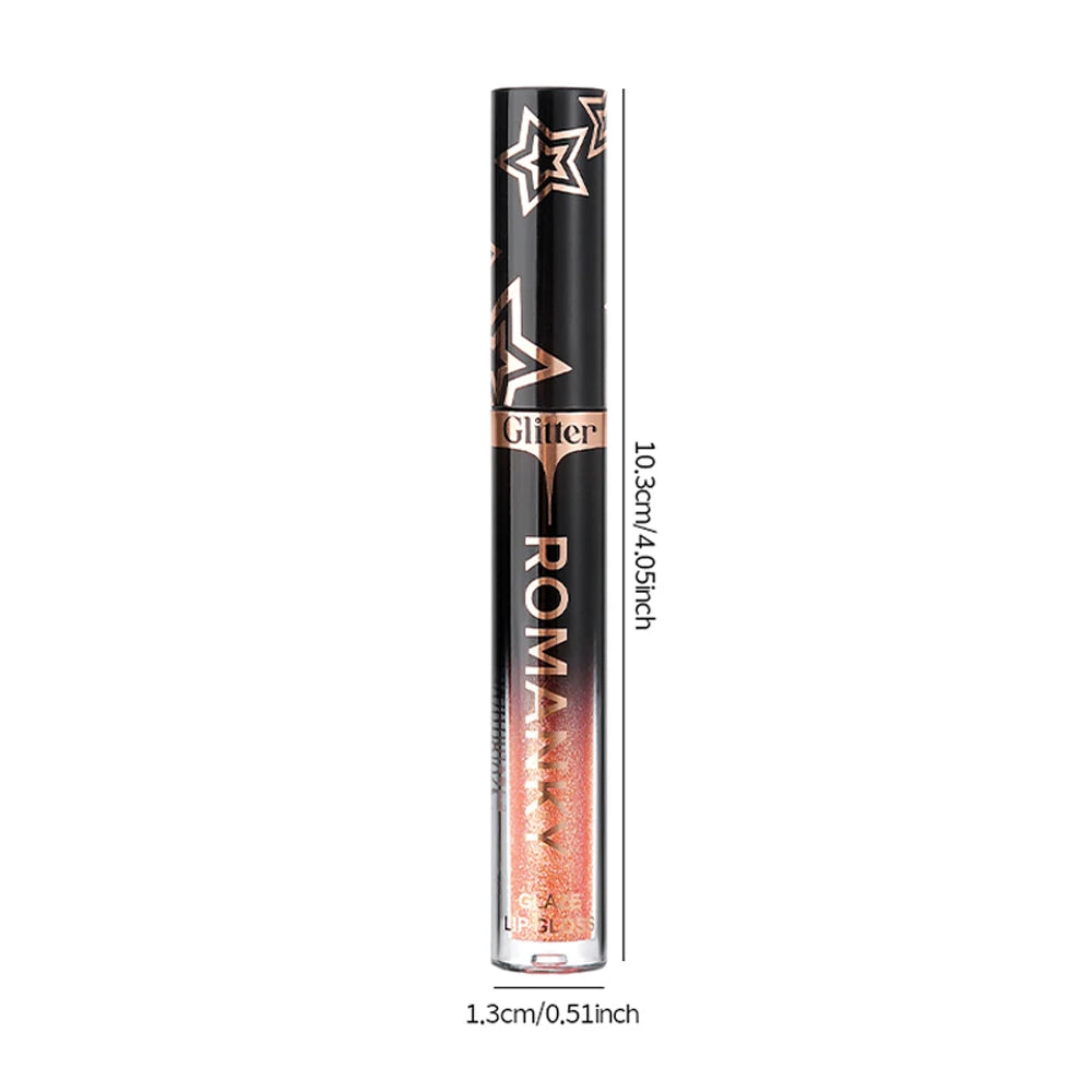 Lip Gloss Pearlescent Particles Shimmer Suitable Party Stage Zpaxo