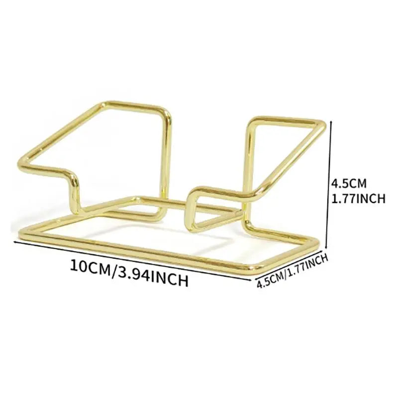 Metal Desktop Business Card Holder & Sign Display Stand Business Card Holder Zpaxo