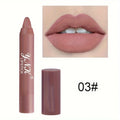Nude Series Velvet Matte Lipstick Pencil Waterproof Long Lasting Red Lip Stick Non-Stick Cup Makeup Lip Tint Pen Cosmetic Makeup Zpaxo 03