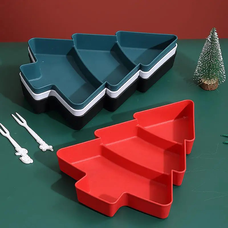 2026 Tree Fruit Plate Merry Christmas Decorations Christmas Decoration For Home Noel Xmas Gifts Happy New Year Zpaxo