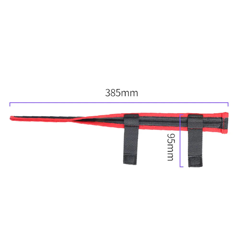 Portable Foldable Fishing Rod Tip Protective Cover Tackle Tubes Case
