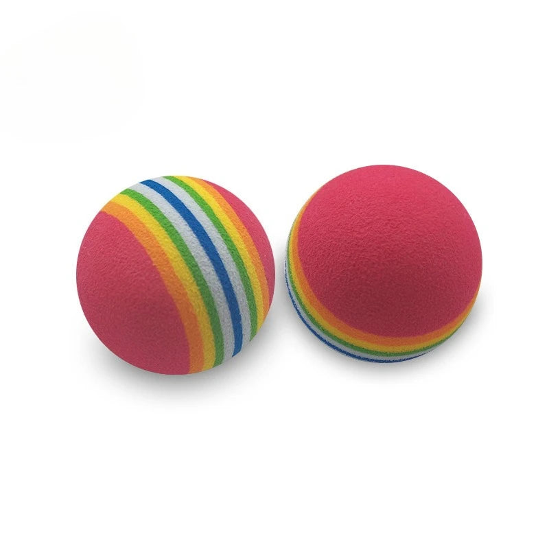 Childrens Golf Indoor EVA Practice Ball Beginners High Elasticity Play Resistant Indoor Practice Ball Foam Ball Golf Accessories Zpaxo