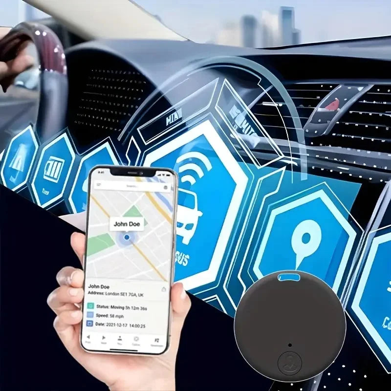 Bluetooth 5 0 Mini GPS Tracker Anti-lost Device Pet Kid Wallet Bag