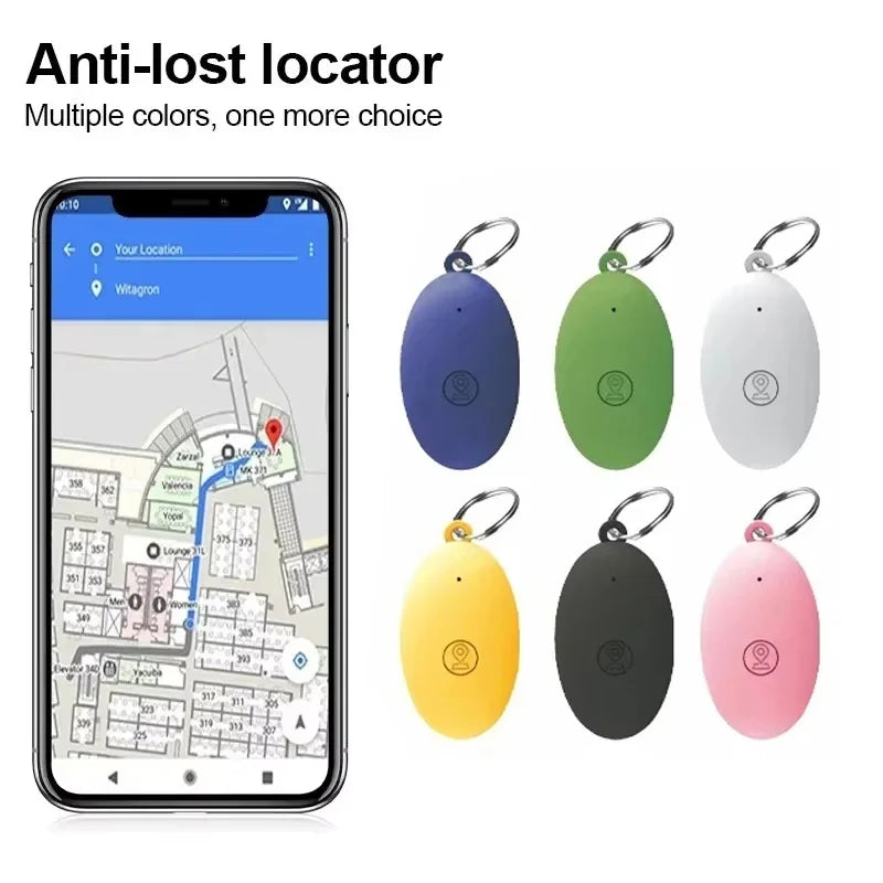Mini GPS Tracker Bluetooth Tracker Smart Anti-Lost Device Pets Kid Bag Wallet Wireless Tracking Smart Finder Locator Accessories Zpaxo