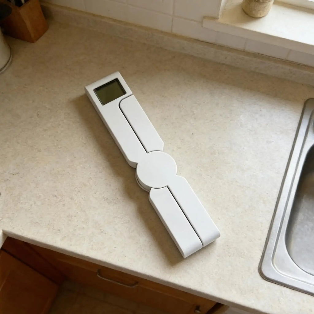 Digital Kitchen Scale Foldable Cooking Weighing Tool Small Weight